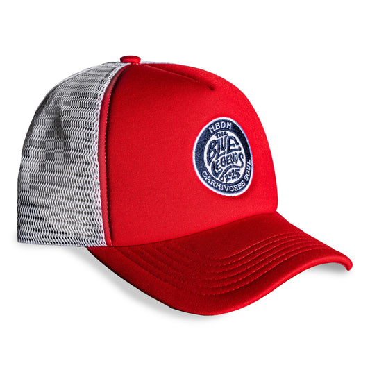 THE BLUE LEGENDS TRUCKER CAP - NBDN x Carnivores Soul Collaboration vol.3