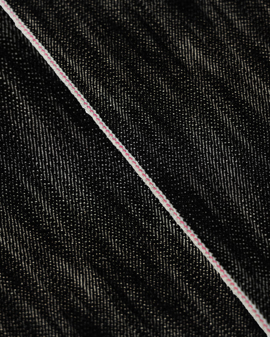 KITSUNE II 16oz Uneven Slub Pink Line