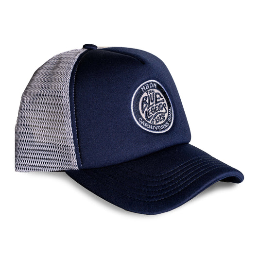 THE BLUE LEGENDS TRUCKER CAP - NBDN x Carnivores Soul Collaboration vol.3