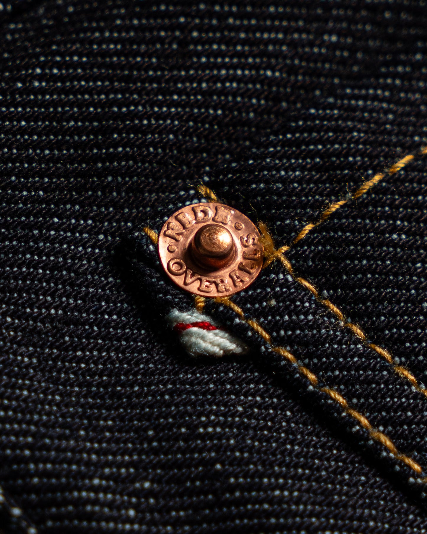 ANUBIS IV 16oz Slubby Pink Line Selvedge