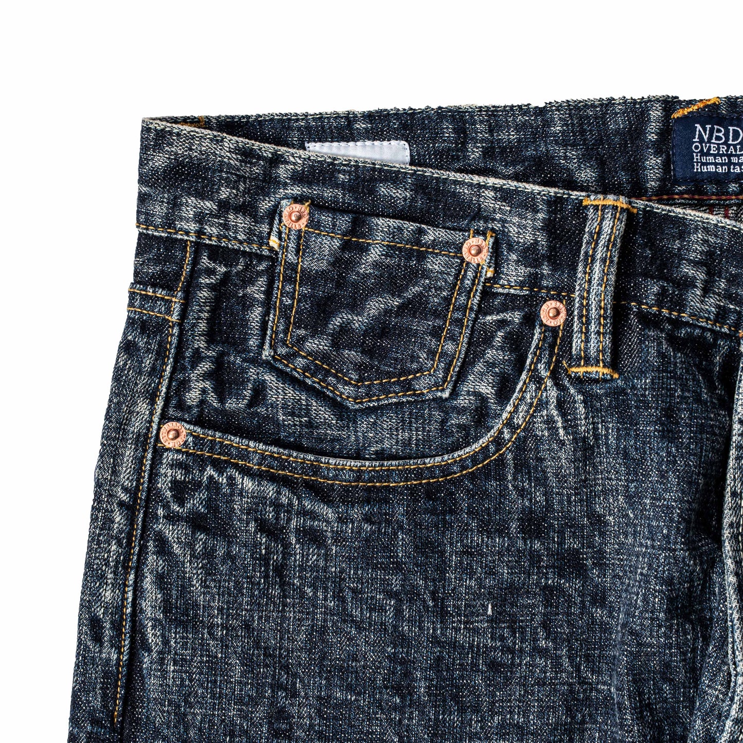 SAIKO Stone Washed 14oz Amber Line