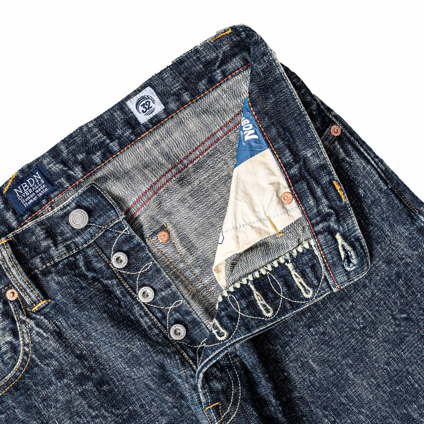 SAIKO Stone Washed 14oz Amber Line
