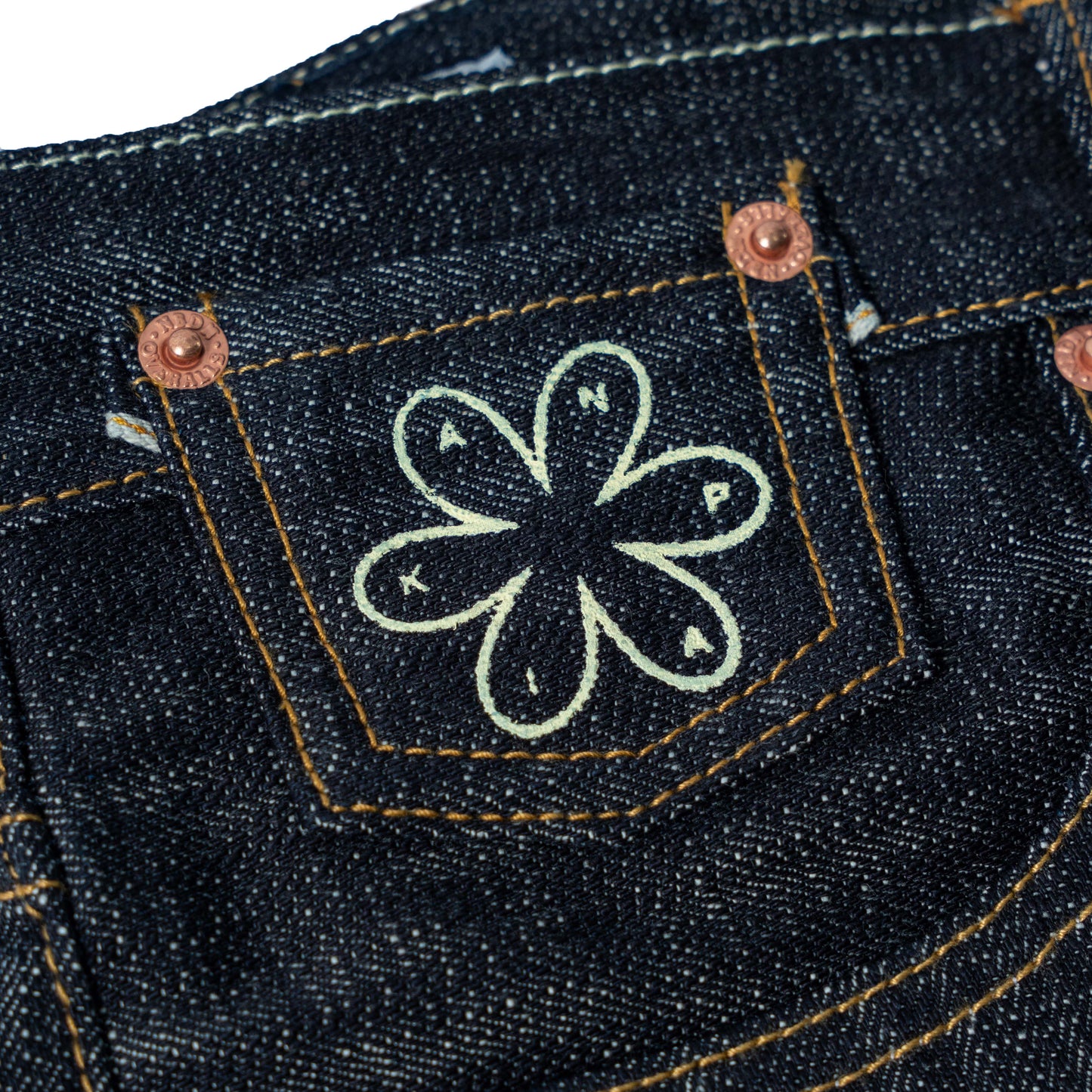 NBDN KANPAI! WIDE LEG 14oz Amber Line
