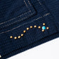 HAWTHORNE Studed Square Corduroy Chore - Navy
