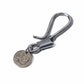 NBDN SILVER Sterling Atlas Coin Pendant + Hook