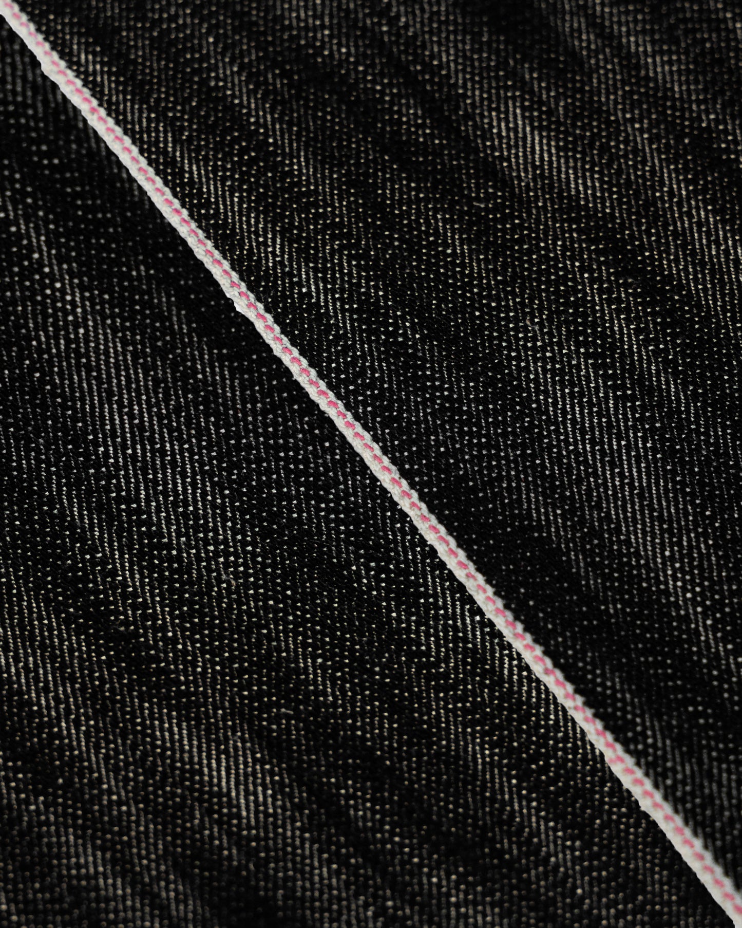 KITSUNE II 16oz Uneven Slub Pink Line