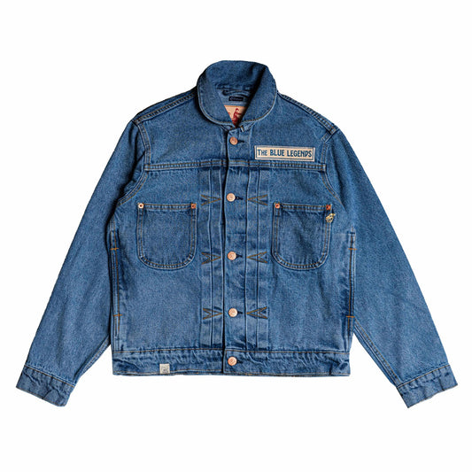 The Blue Legends Gang Trucker Jacket