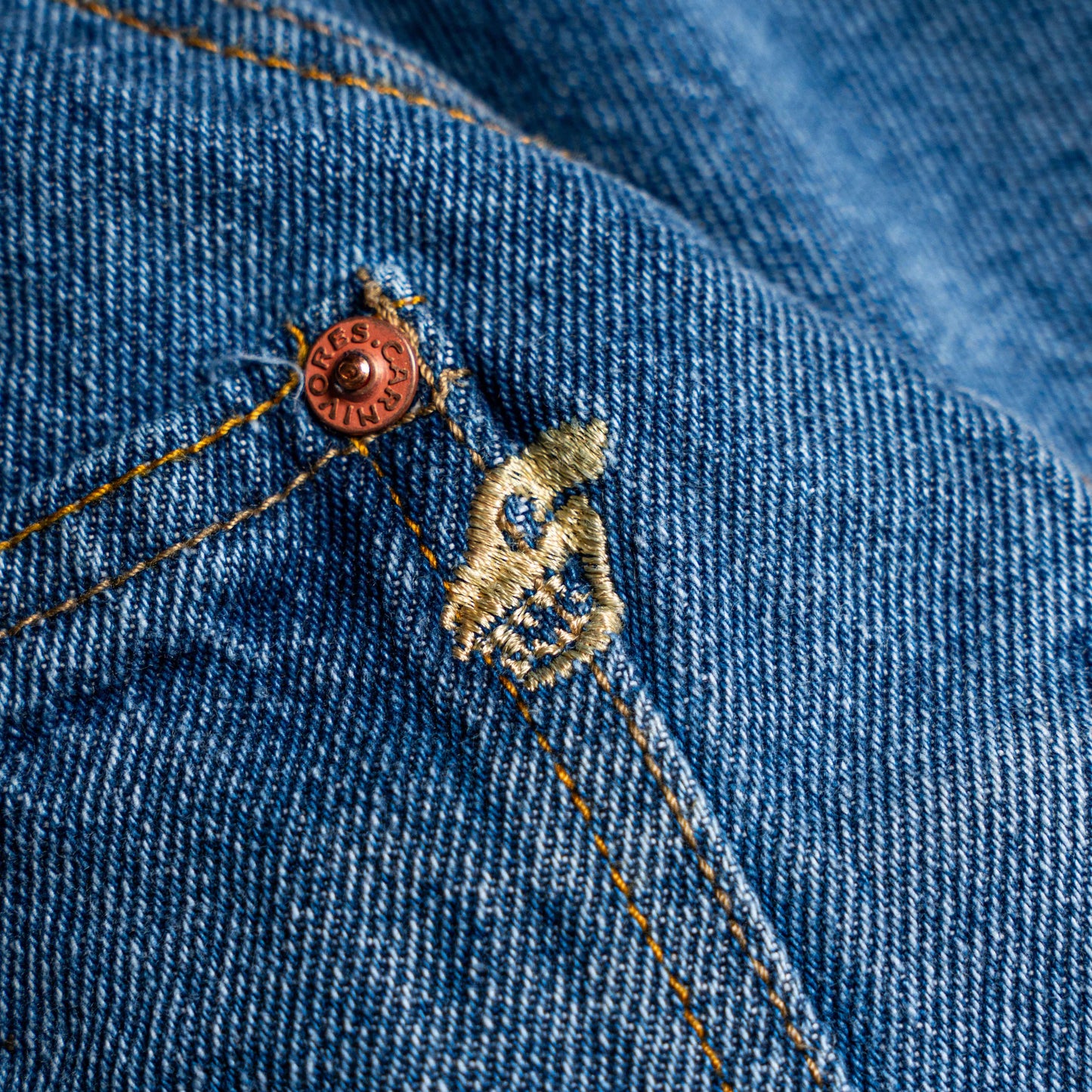 The Blue Legends Gang Trucker Jacket