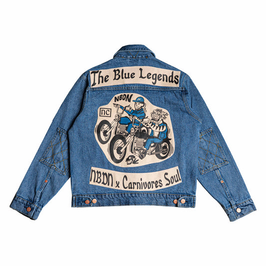 The Blue Legends Gang Trucker Jacket