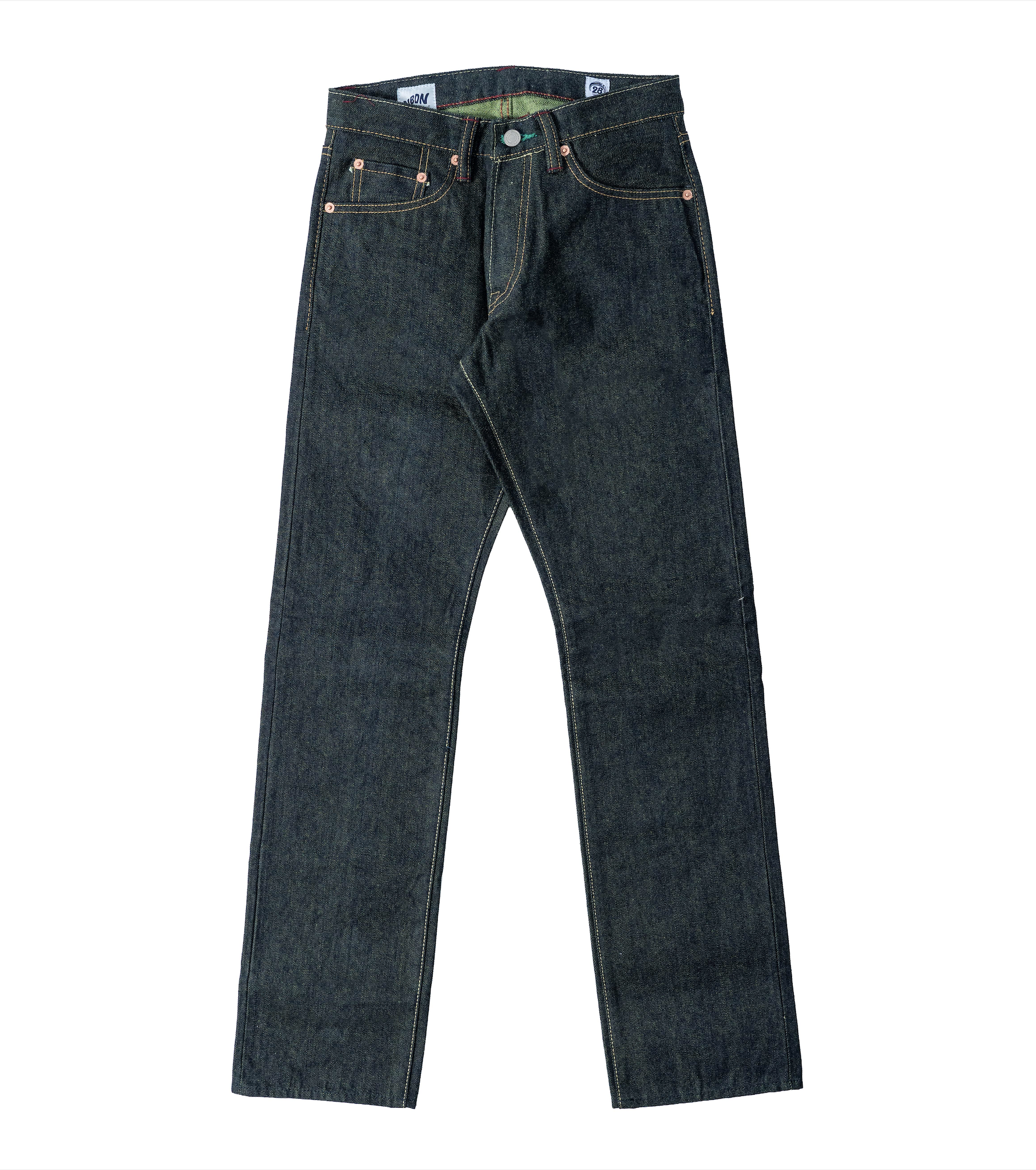 NORI-KOINU HACHIKO 13,75oz Green Weft Green Line – NBDN Denim