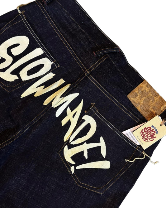 NBDN SLOW MADE WIDE LEG 15oz