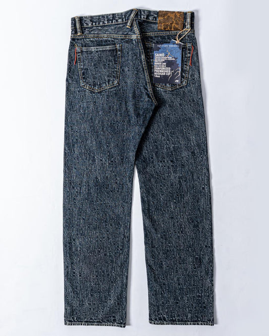 SAIKO Stone Washed 14oz Amber Line