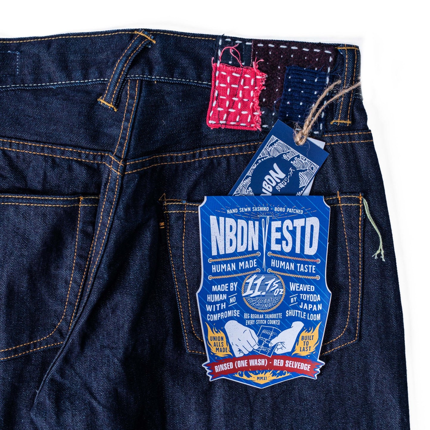 NBDN ESTD 012 Rinsed (One Wash) Regular 11.75oz