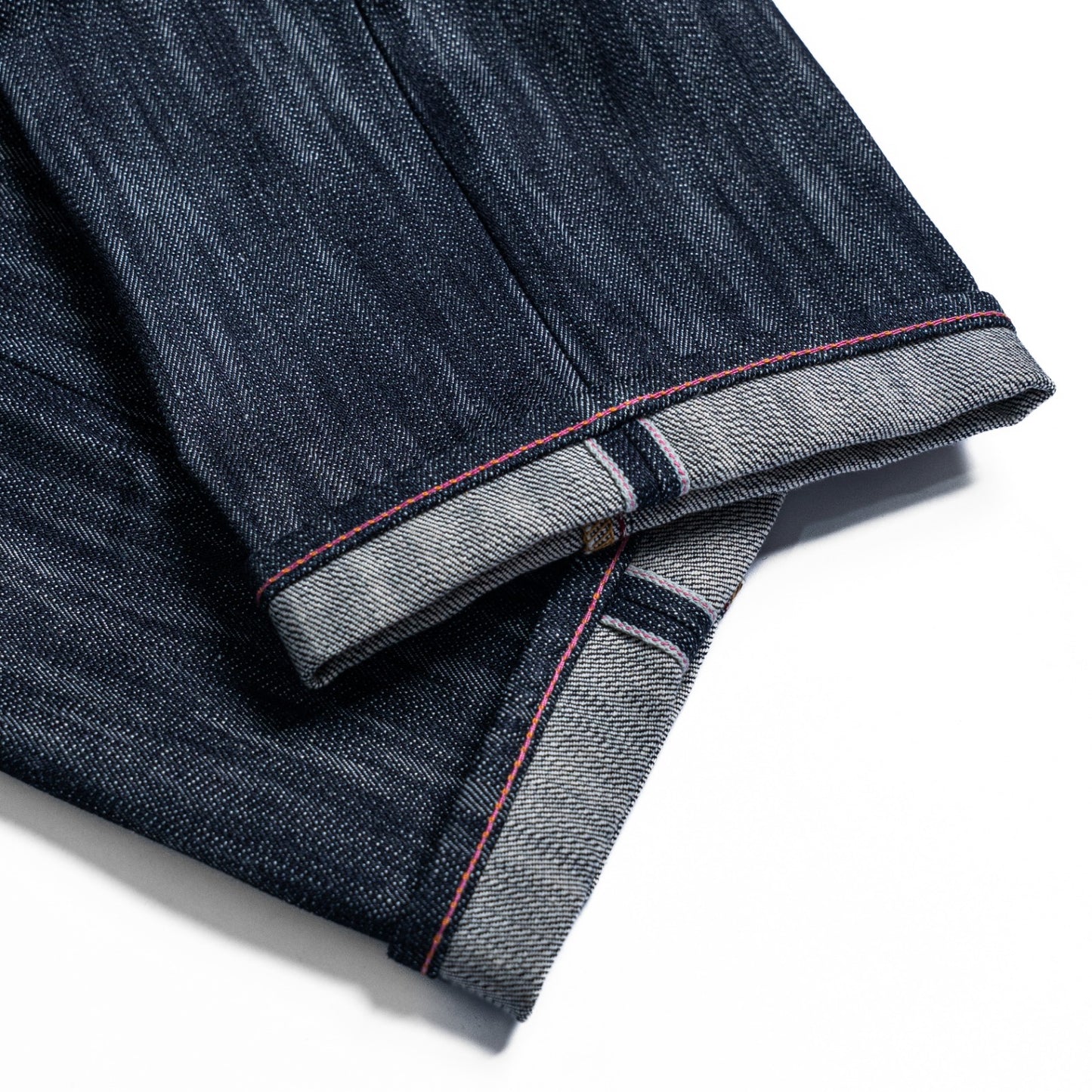 KITSUNE II 16oz Uneven Slub Pink Line