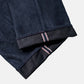 DOMARU HACHIKO x HANNYA TIGER II Deep Indigo x Black 17oz Unsanforized