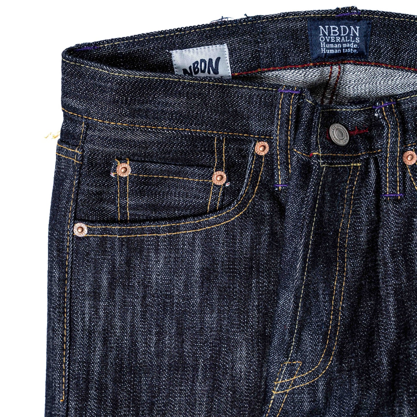 GRAND HACHIKO XIII Deep Indigo Hairy Rough Slub 19oz Unsanforized