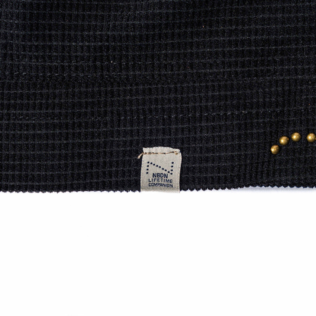 HAWTHORNE Studed Square Corduroy Chore - Black