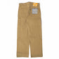 HAVEN II CARPENTER PANTS 15.5oz Khaki Herringbone Selvedge